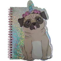 Zápisník A5 spirála laser 20x15cm Pes