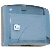 Zásobník na ručníky CN transp. modrý kapacita 200ks