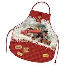 Zástěra na výtvarnou výchovu Lokomotiva