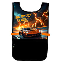 Zástěra na výtvarnou výchovu Pončo Auto 2