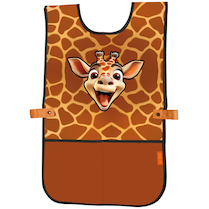 Zástěra na výtvarnou výchovu Pončo Stil Giraffe
