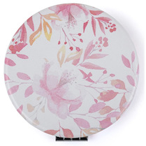 Zrcátko kosmetické Pink flowers