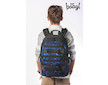 Batoh anatomický Baagl Skate Indigo sada