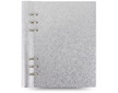 Blok FILOFAX Clipbook A5 Saffiano Metallic Silver