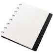 Blok FILOFAX Notebook A5 Saffiano Metallic Silver