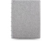 Blok FILOFAX Notebook A5 Saffiano Metallic Silver