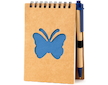 Blok spirálový ECO 13,5x9cm čistý motýl