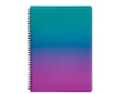 Blok spirálový OMBRE A4 růžový