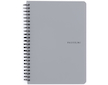 Blok spirálový PASTELINI A4 šedý