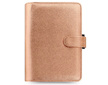 Diář FILOFAX Saffiano osobní Metallic rose gold