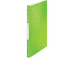 Katalogová kniha Leitz WOW 40 kapes zelená