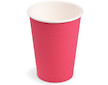 Kelímky papírové fuchsia 0,24l 10ks