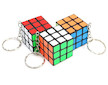 Klíčenka s kroužkem rubikova kostka