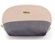 Kosmetická taška kulatá Grey salmon