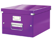 Krabice archivační CLICK-N-STORE A4 fialová