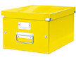 Krabice archivační CLICK-N-STORE A4 žlutá