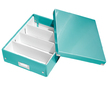 Krabice organizační CLICK-N-STORE A4 tyrkysová