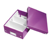 Krabice organizační CLICK-N-STORE A5 fialová