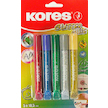 Lepidlo Kores Glitter Glue 5 barev