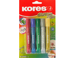 Lepidlo Kores Glitter Glue 5 barev