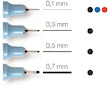 Liner Centropen 2631 0,1mm dokumentní modrý