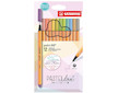 Liner STABILO Point 88 sada pastel 12 ks