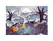 Moje první samolepkování Třpytivý Halloween