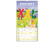 Nástěnný kalendář Rodinný plánovací XXL 2027 33×64cm