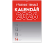 Nástěnný kalendář Trhací týdenní A5