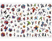 Omalovánky a 100 tetování Marvel
