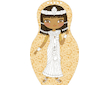 Omalovánky Oblékáme egyptské panenky FARAH