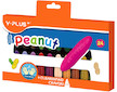 Pastelky Y-plus+ plastové Peanut 24ks