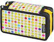Penál třípatrový plný SmileyWorld Rainbow Faces