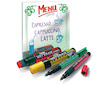 Popisovač křídový Pentel červený 2-4mm seříznutý