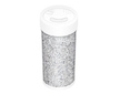 Pudr glitterový stříbrný 20g