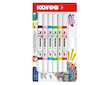 Sada akrylových popisovačů Kores Kreative Marker 6 barev