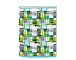 Sešit A5 linkovaný 564 60 listů Trend Vzor zelenomodrý