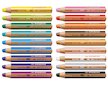 Stabilo woody 3in1 pastelky 18ks + ořezávátko