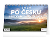 Stolní kalendář Po Česku stezkami Via Czechia 23,1×14,5cm