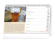 Stolní kalendář Putování za pivem 2024 23,1×14,5cm