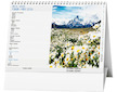 Stolní kalendář žánrový týdenní Obrázky z cest