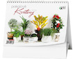Stolní kalendář žánrový týdenní Pokojové květiny
