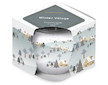 Svíčka sklo 70x62mm vonná Winter Wonderland