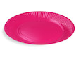 Talíř papírový fuchsia 10ks