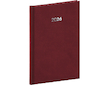 Týdenní diář Balacron bordó 15×21cm