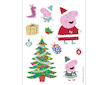 Vánoční aktivity se samolepkami do oken Prasátko Peppa