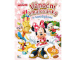  Vánoční omalovánky se samolepkami Minnie