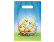 Velikonoční taška PE s průhmatem Kuřátka 20x30x8cm 1ks