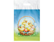 Velikonoční taška PE s průhmatem Kuřátka 29x46x8cm 1ks