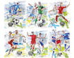 Zápisník trhací Goal Time 9x12 cm